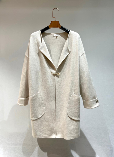 Wholesaler Bluoltre - Cardigan with safety pin closure