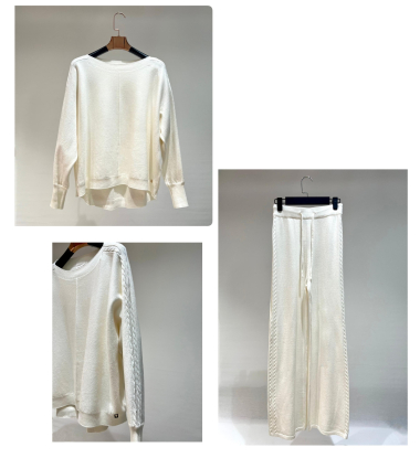 Wholesaler Bluoltre - Sweater and pants set