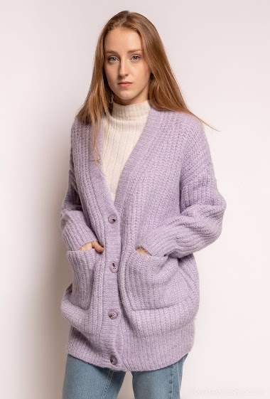 Wholesaler Bluoltre - Cardigan with pockets