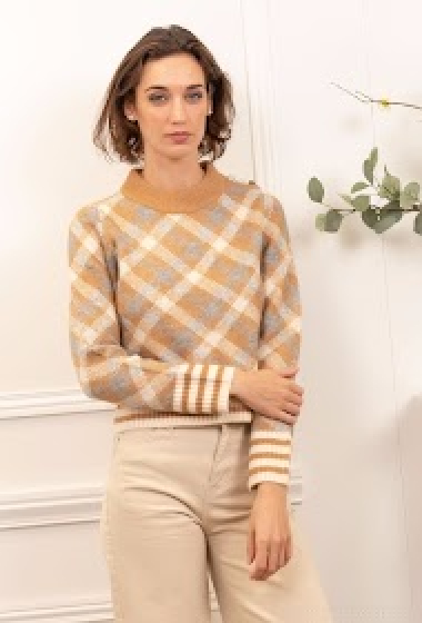 Wholesaler Bluoltre - Check sweater
