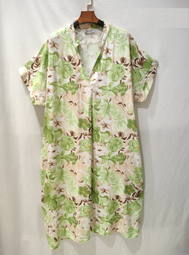 Wholesaler Bluoltre - Flower print dress