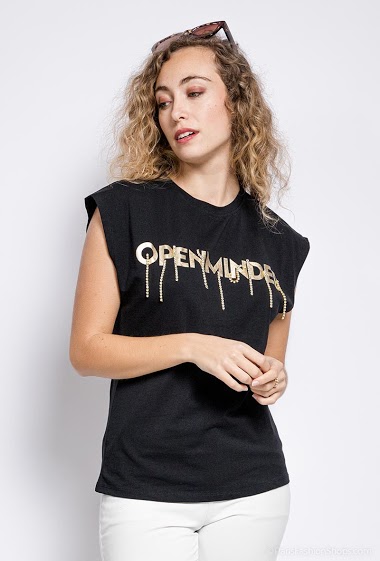 Wholesaler Bluoltre - T-shirt OPEN MINDER
