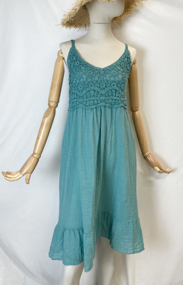 Wholesaler Bobo Glam' - Crochet dress with straps