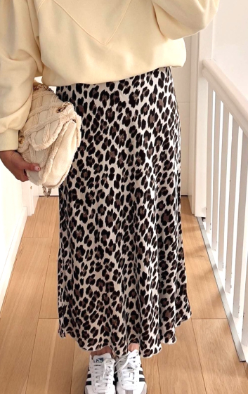 Wholesaler BOHEM NANA - CELIA leopard skirt