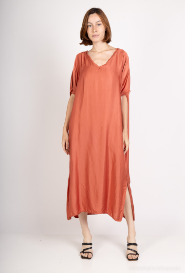 Wholesaler BOHEM NANA - Loose dress in silk and viscose