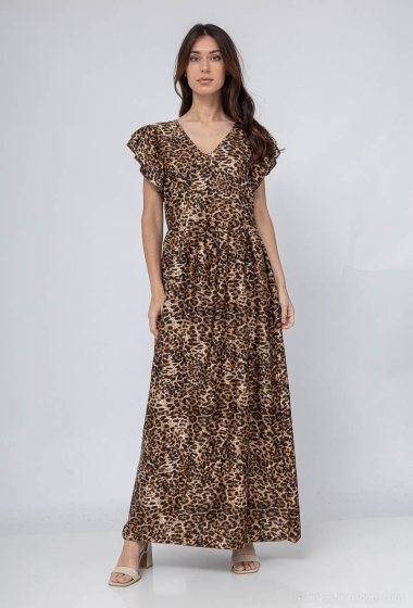 Wholesaler BOHEM NANA - Printed short-sleeved dress
