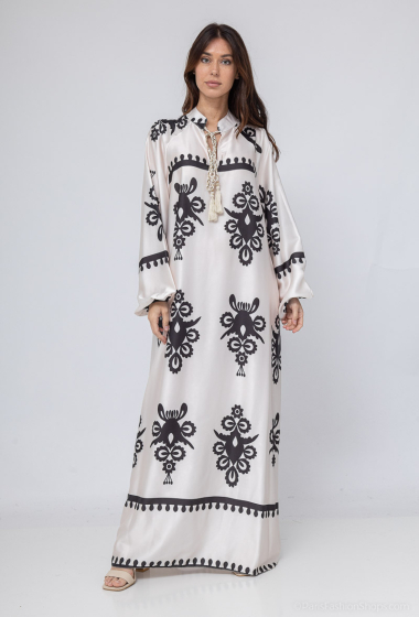 Wholesaler BOHEM NANA - Long sleeve printed dress