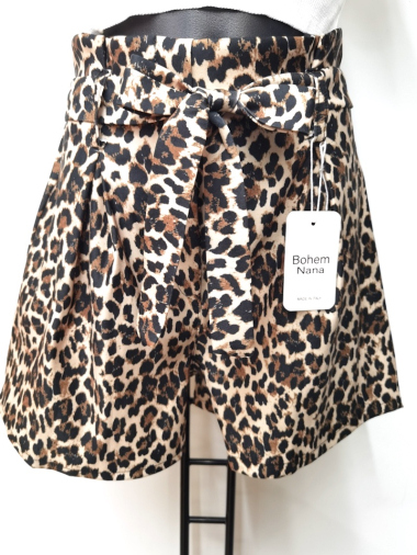 Wholesaler BOHEM NANA - ROSIE leopard shorts