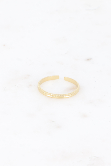 Wholesaler Bohm - Thin ring - smooth and ribbed ring