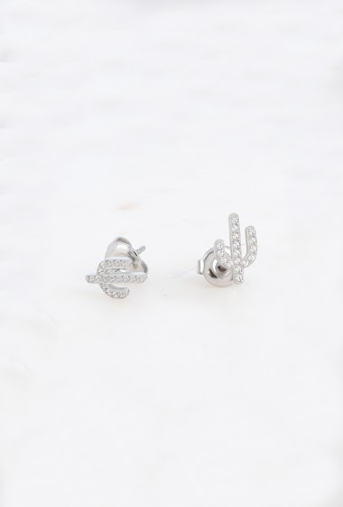 Wholesaler Bohm - Caktus stud earrings