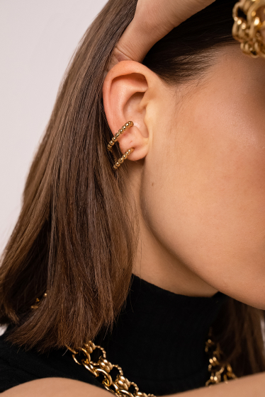 Wholesaler Bohm - Lana earrings - Ear cuff
