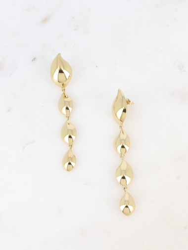 Wholesaler Bohm - Drop earrings - 4 drops