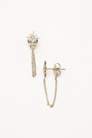 Wholesaler Bohm - Sky dangling earrings - star and dangling chain