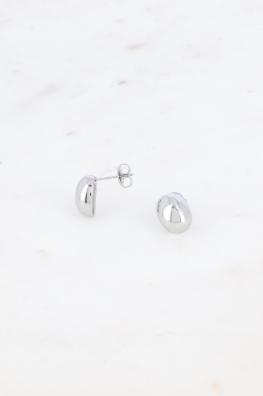 Wholesaler Bohm - Stud earrings - small oval