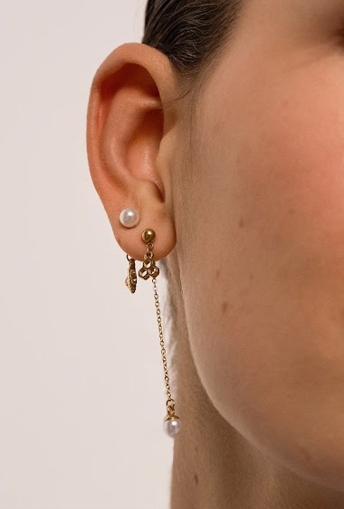 Wholesaler Bohm - Stacey stud earrings