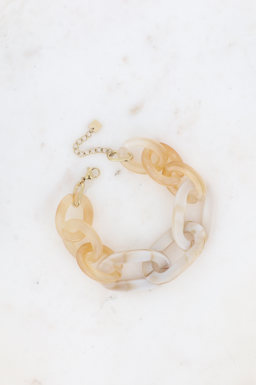 Grossiste Bohm - Bracelet - anneaux en acétate ovale