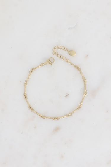 Grossiste Bohm - Bracelet - anneaux en tige torsadée