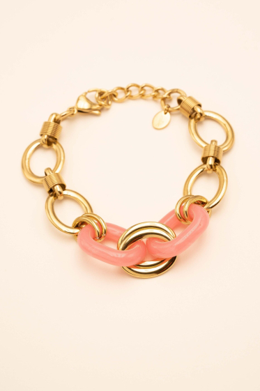 Wholesaler Bohm - Matheline bracelet - oval acetate rings