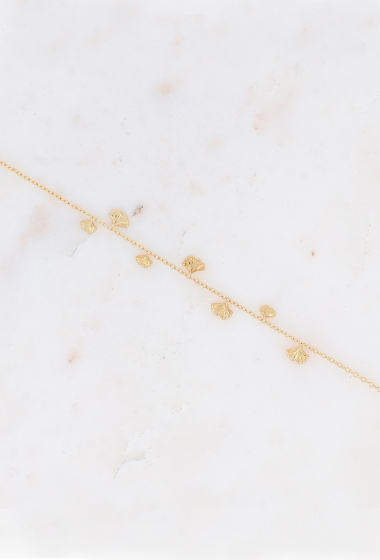 Wholesaler Bohm - Méloé necklace - mini ginkos