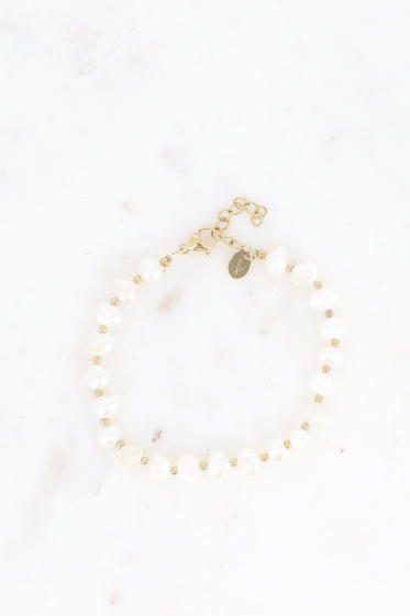 Großhändler Bohm - Armband - Perlen und Süßwasserperlen