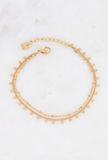 Wholesaler Bohm - Golden WQ bracelet