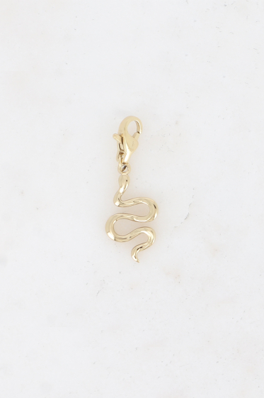 Wholesaler Bohm - Charm - stainless steel snake pendant