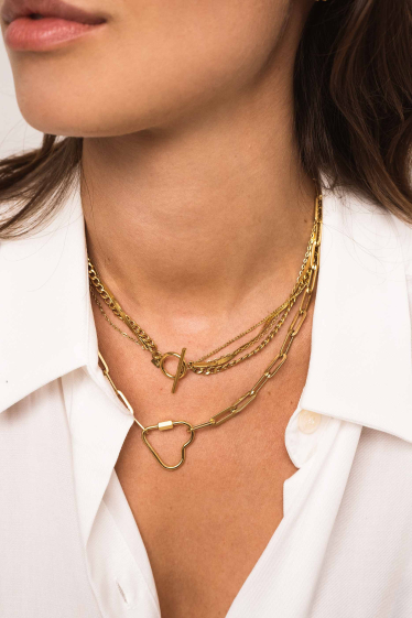 Wholesaler Bohm - 4 chain necklace
