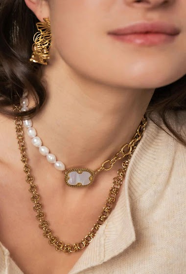 Wholesaler Bohm - Ambroisine necklace