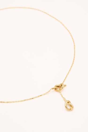 Wholesaler Bohm - Lésina Y necklace - Y, double knot