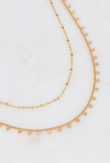 Wholesaler Bohm - WQ Golden Necklace