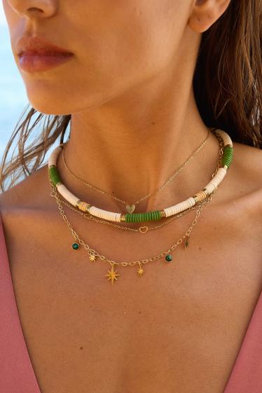 Wholesaler Bohm - Shera necklace - fine stones