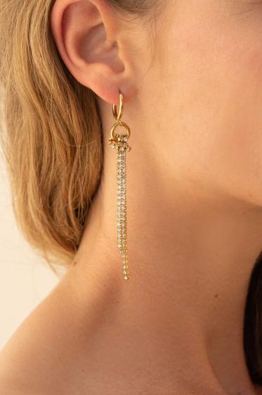 Wholesaler Bohm - Eva hoop earrings