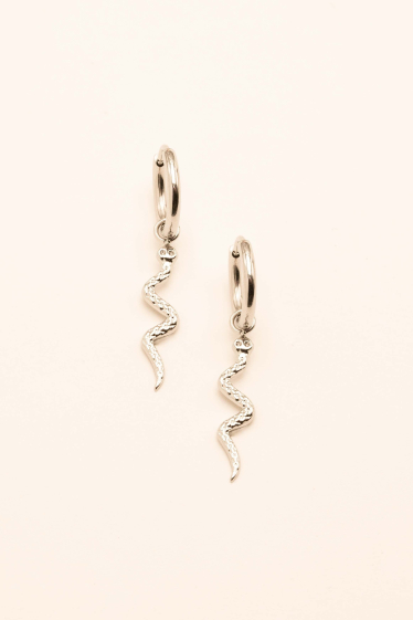 Wholesaler Bohm - Iwa hoop earrings - snake