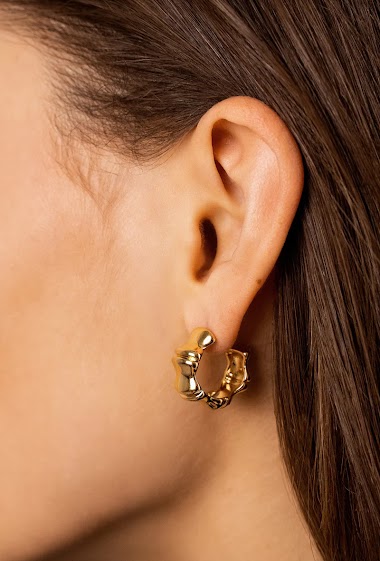 Wholesaler Bohm - Khloe hoop earrings