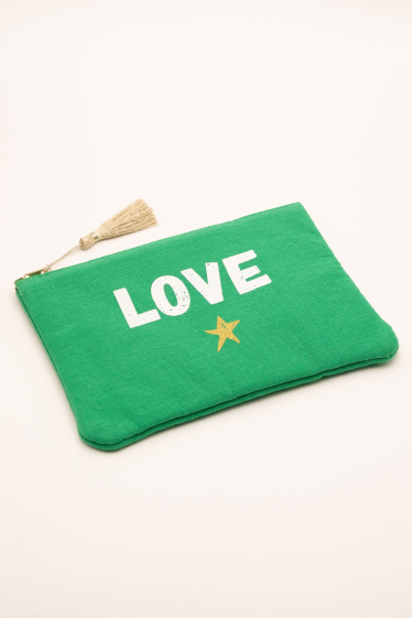 Wholesaler Bohm - Love Story small pencil case - star