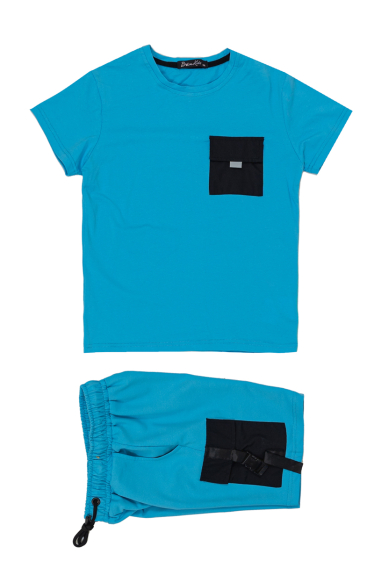 Wholesaler Boomkids - T-shirt shorts set c617