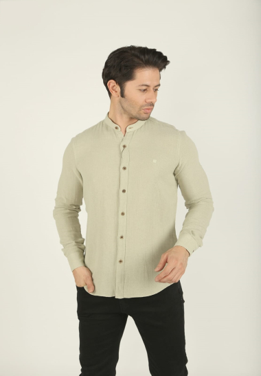 Wholesaler KHARMA - slim fit men's shirt for men with classic collar