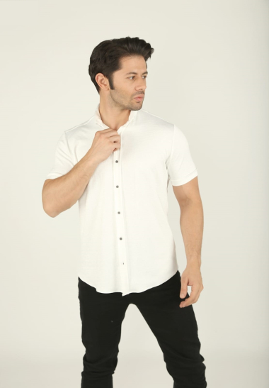 Wholesaler BRANGO - slim fit men's shirt for men with classic collar