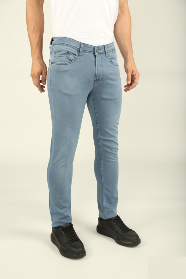 Grossiste BRANGO - Jeans homme 5 poches slim fit