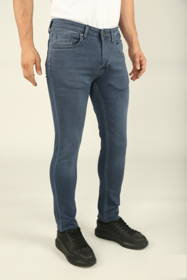 Grossiste BRANGO - Jeans homme 5 poches slim fit