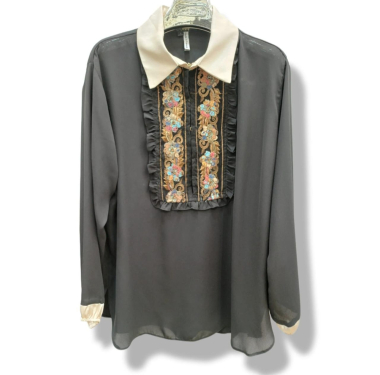 Wholesaler BRIEFLY - Crepe blouse
