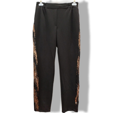 Wholesaler BRIEFLY - Black crepe pants