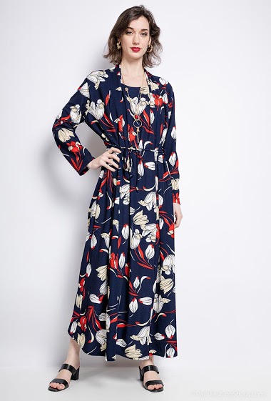 Wholesaler Brillance - Maxi floral dress