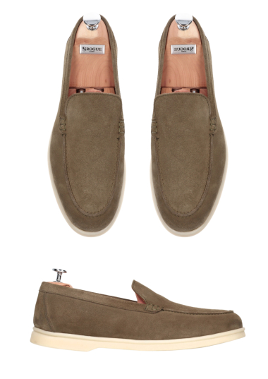 Wholesaler BROGUE - SLIP-ON RELAXATION MOCCASIN