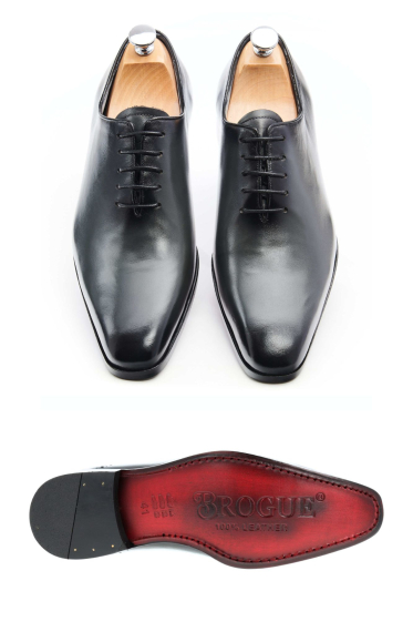 Wholesaler BROGUE - ONE CUT oxford shoes IN LEATHER SOLE