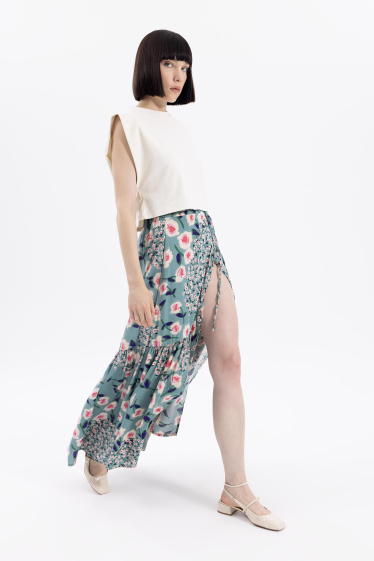 Wholesaler BSL - Long Printed Skirt - BSL