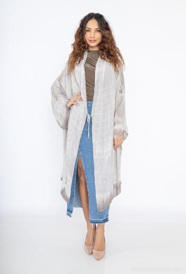 Wholesaler BSL - Elegant Hooded Midi Kimono for Chic Women - BSL