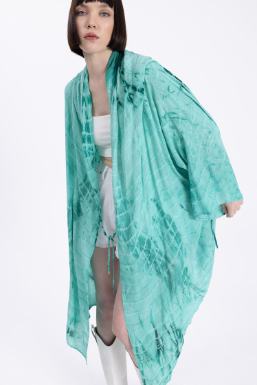Grossiste BSL - Kimono Midi à Capuche Élégant pour Femme Chic - BSL