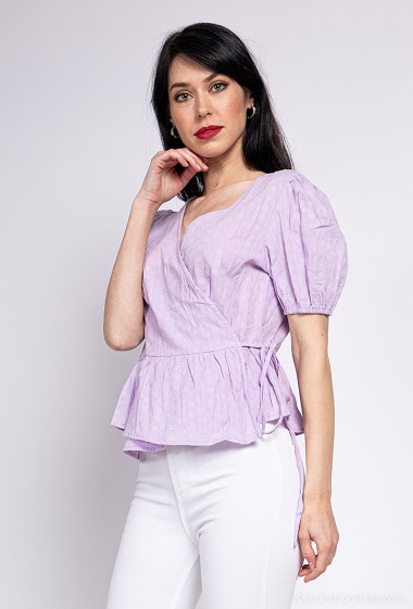 Wholesaler By Clara - Wrap blouse