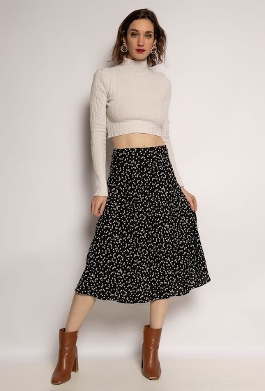 Wholesaler By Clara - Shirt dress with polka dots